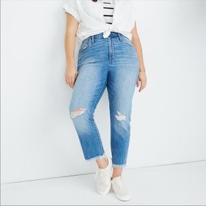 NWT Madewell Perfect Vintage Jean in Parnell wash